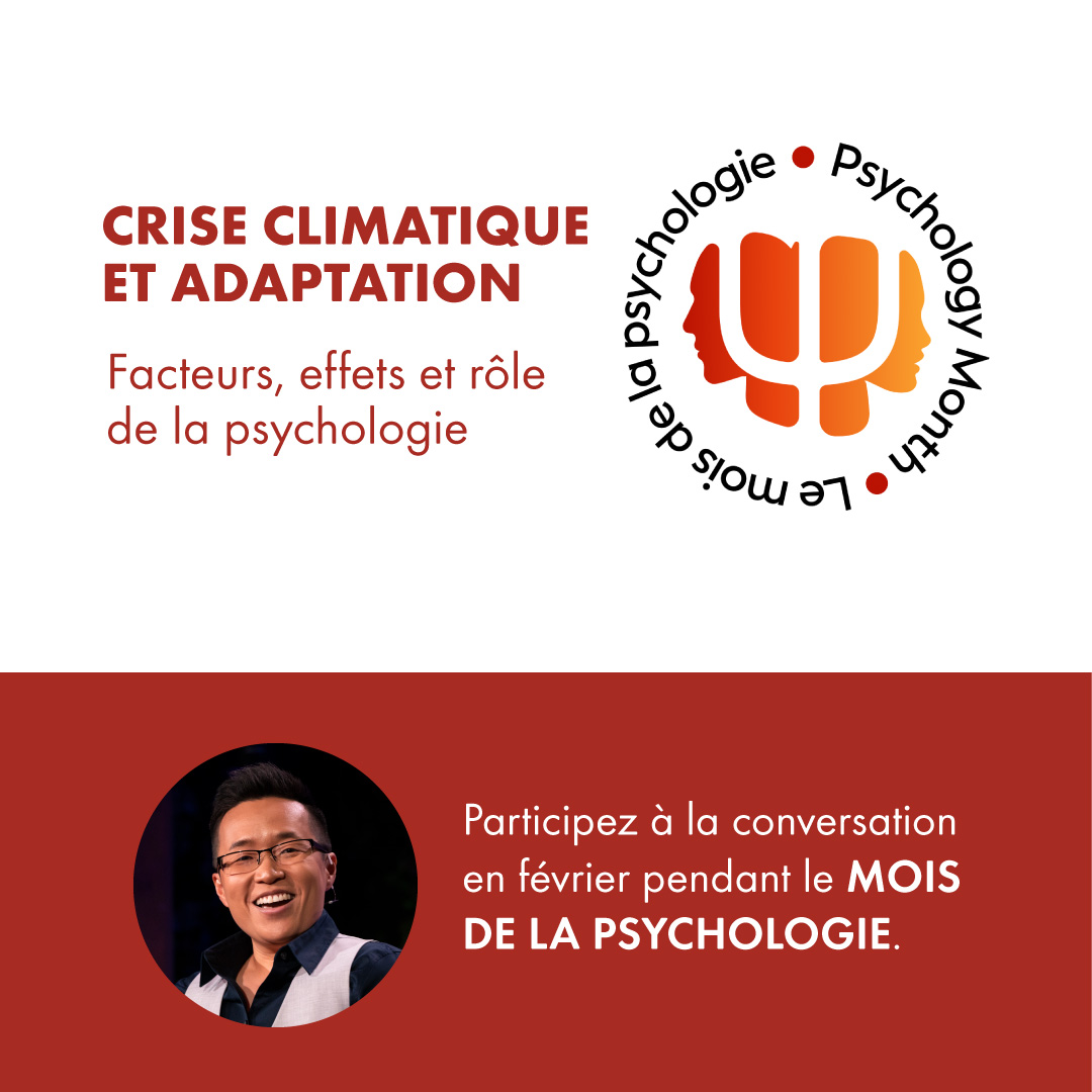 Mois de la psychologie : Bonheur durable avec la Dre Jiaying Zhao
